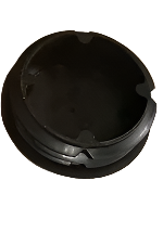 Pipe Cap - 2-7/8" - Black