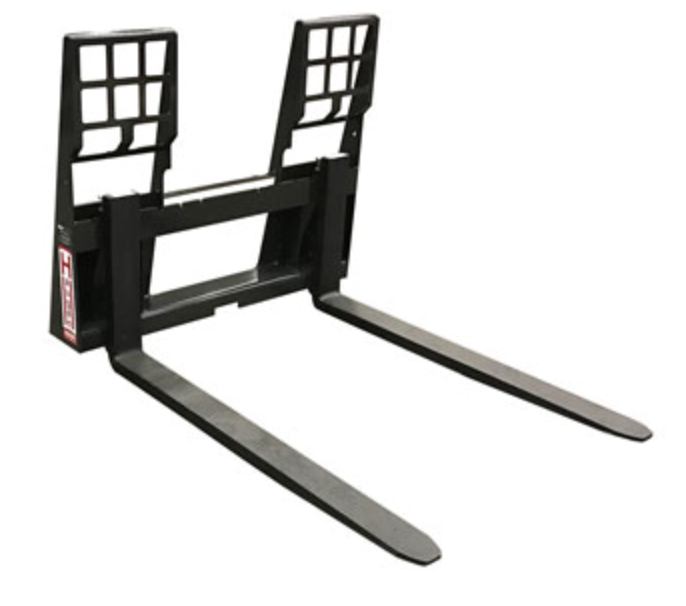 Haugen Skid Steer Walk Through Frame - Pallet Forks