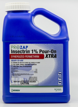 Prozap Insectrin Xtra 1% Synergized Permethrin Pour-On - Gallon