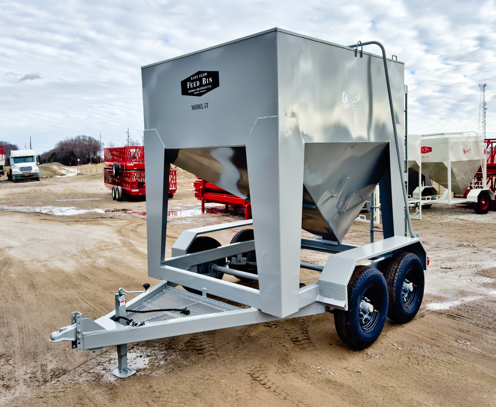 Apache Portable Feed Bin - 5 1/2 Ton