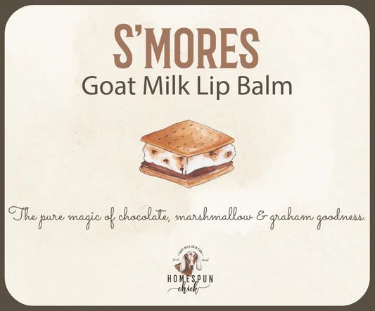 HomeSpun Chick Goat Milk Lip Balm - .15 oz Tube