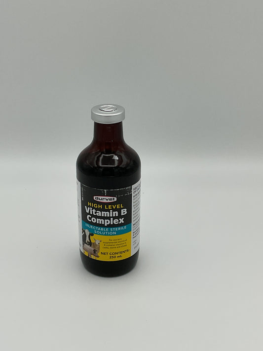 Vitamin B Complex High Level Injectable - 250ML