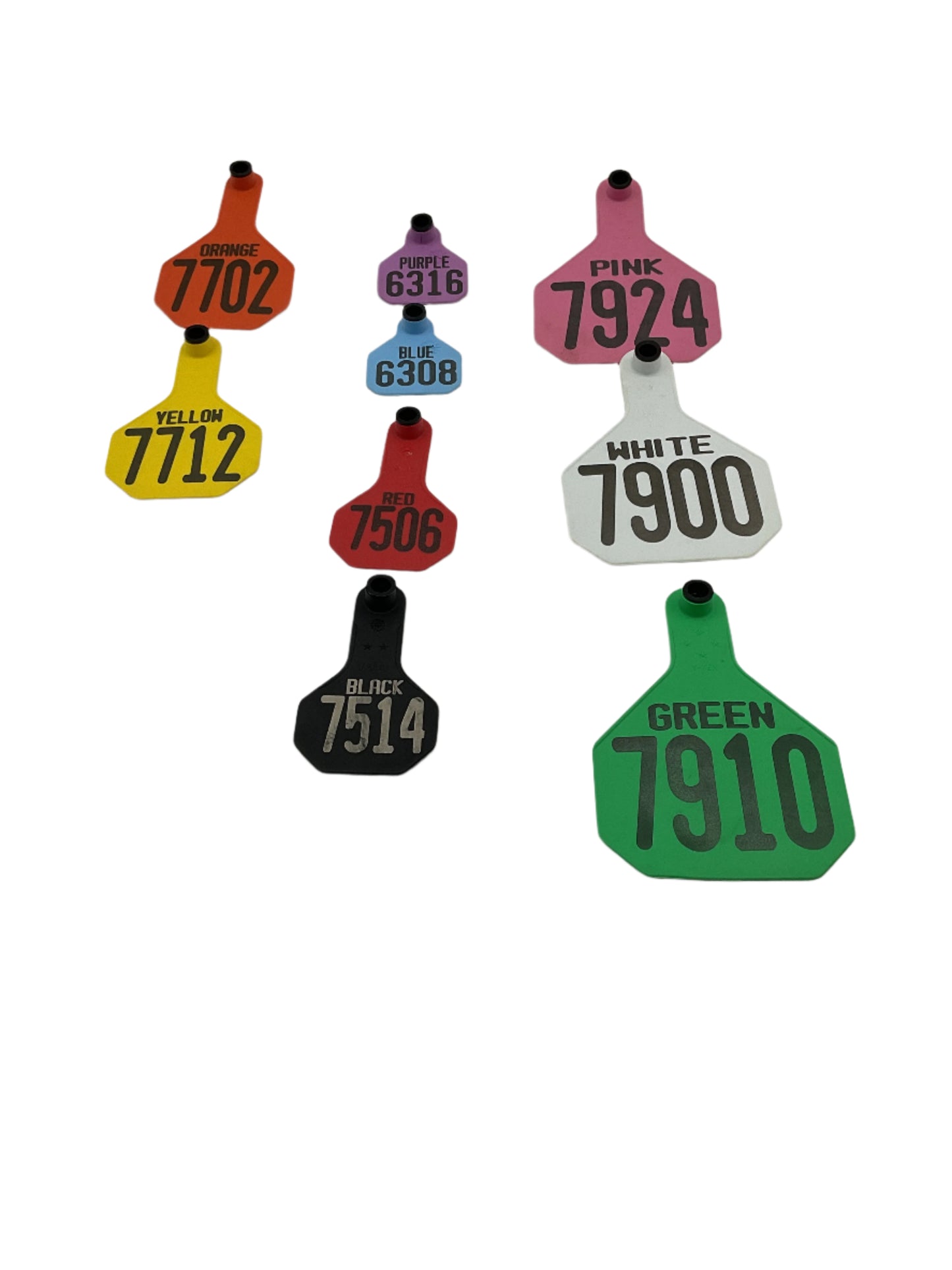 Y-Tex - 2-Piece - 4-Star Blank Tags