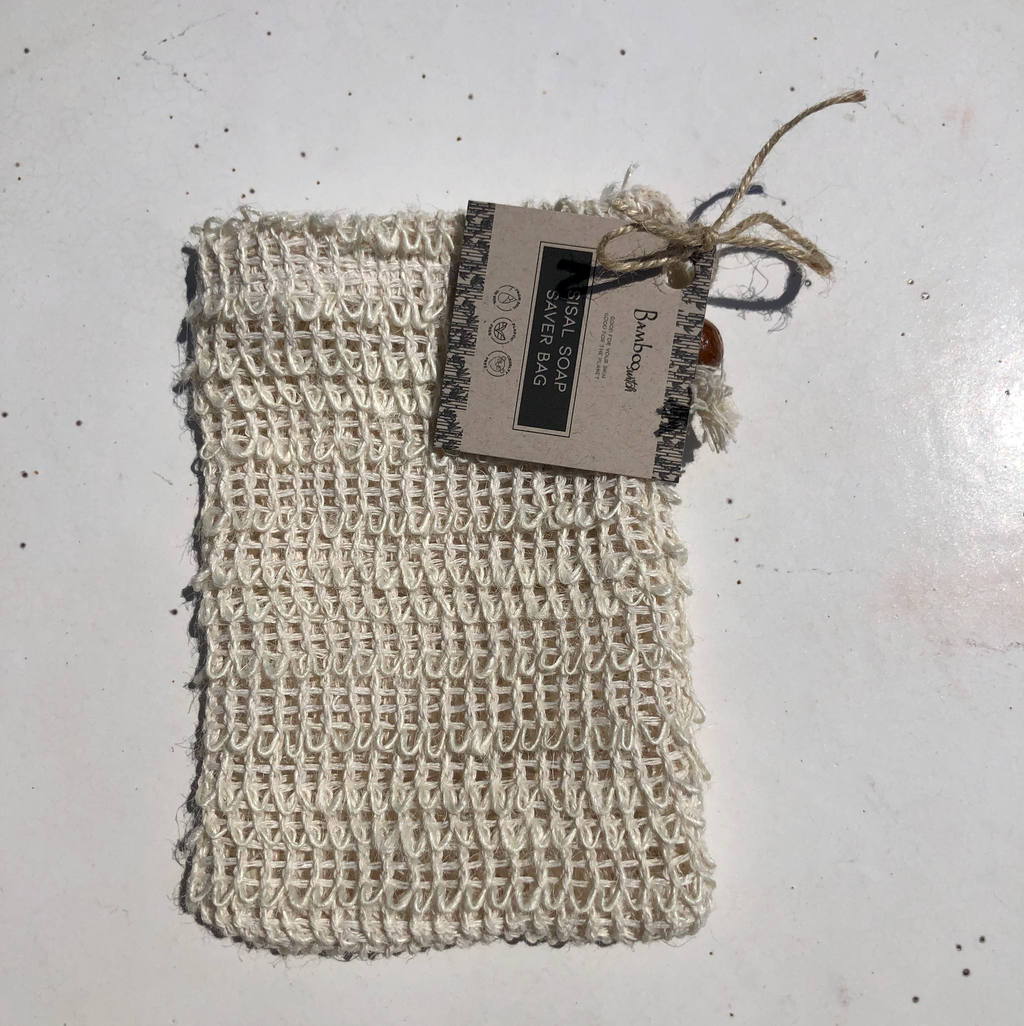 Compostable Sisal Soap Saver Bag