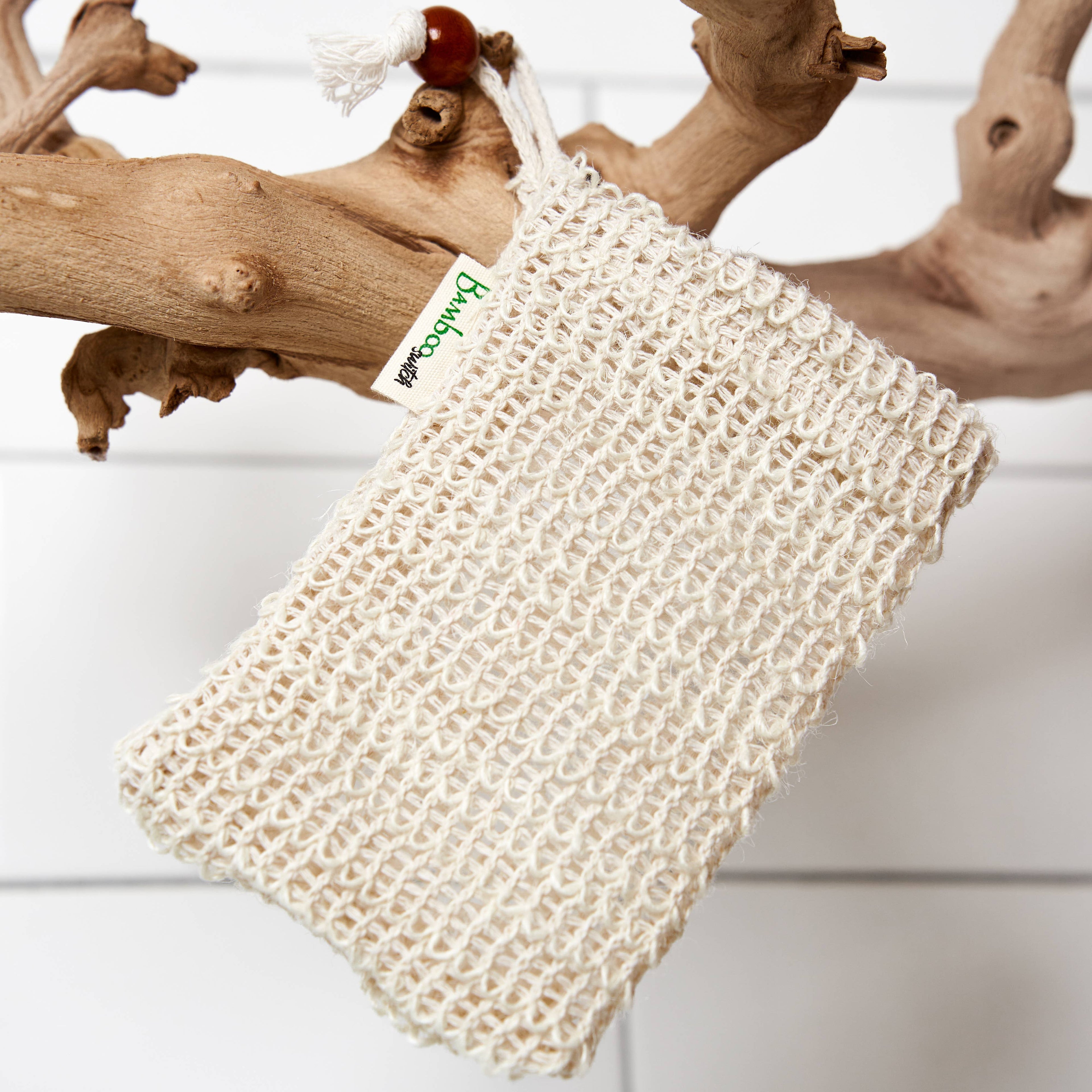 Compostable Sisal Soap Saver Bag