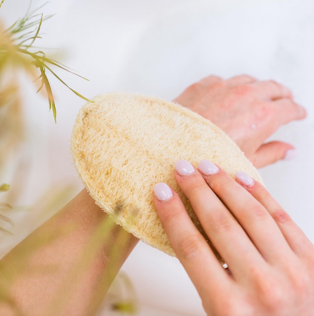 Large Exfoliating Loofah - Oval