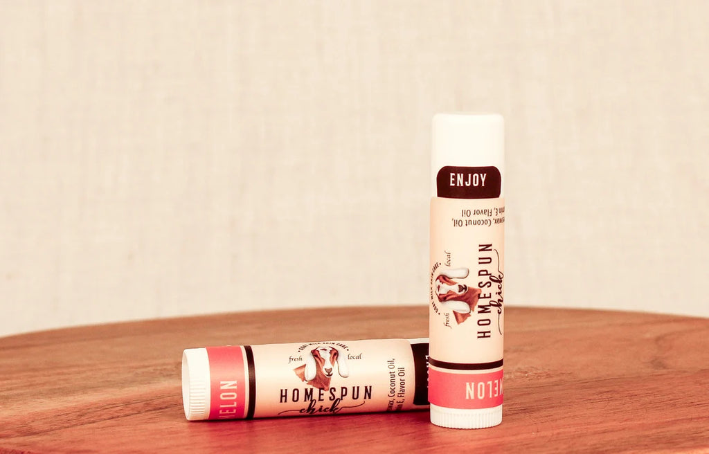 HomeSpun Chick Goat Milk Lip Balm - .15 oz Tube