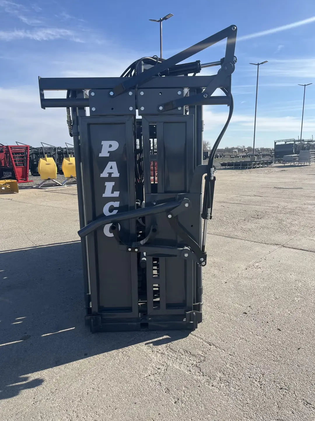Palco Hydraulic Chute w/Wheel Kit