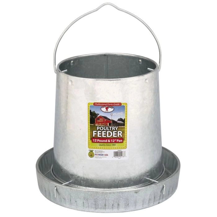 Little Giant Feeder Tube with 12" Feeder Pan
