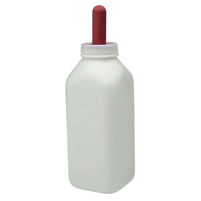 Little Giant Screw On Bottle with Nipple - 2 QT