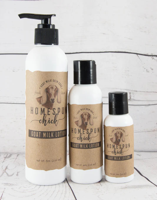 HomeSpun Chick Goat Milk Lotion - 8 oz