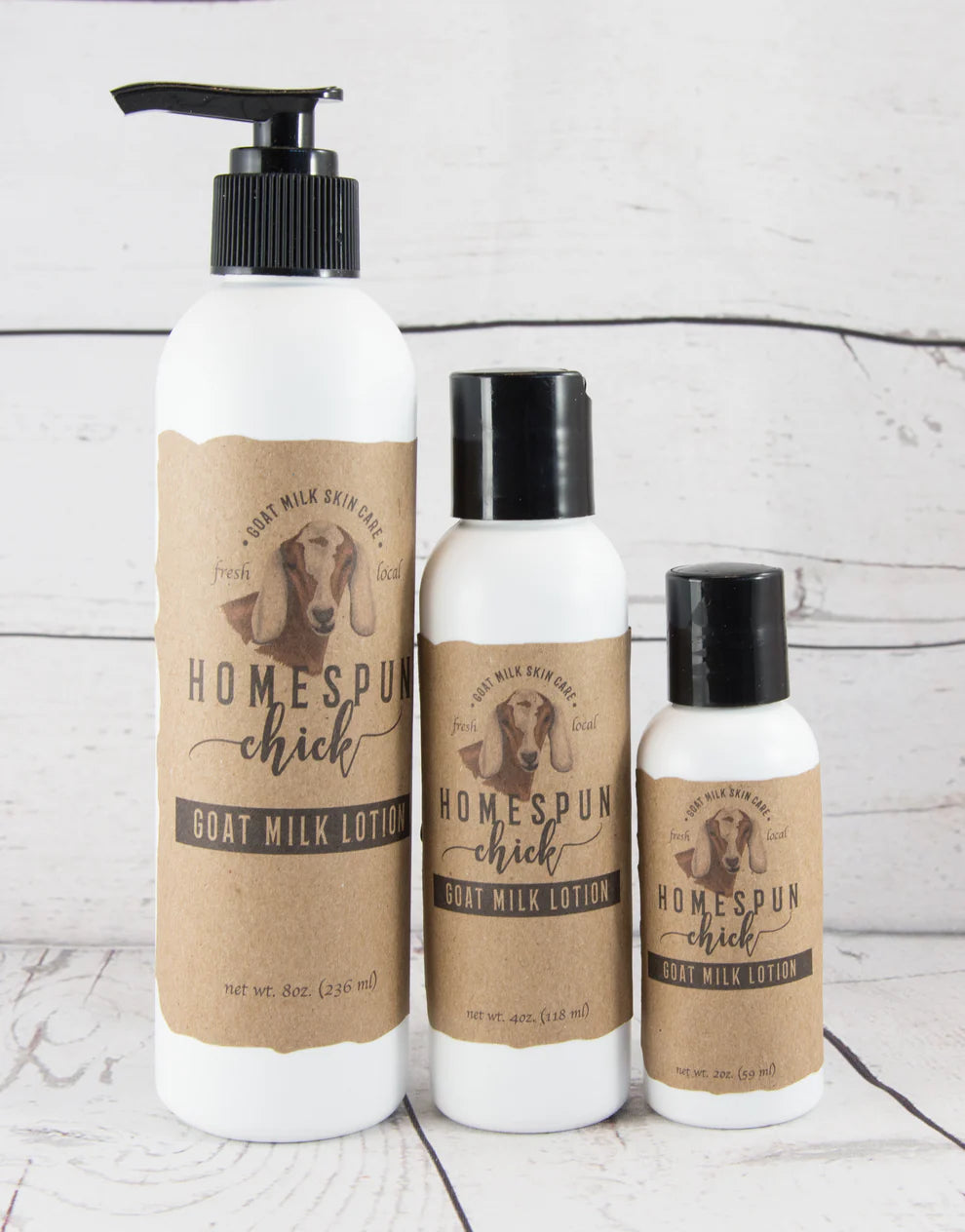 HomeSpun Chick Goat Milk Lotion - 4 oz