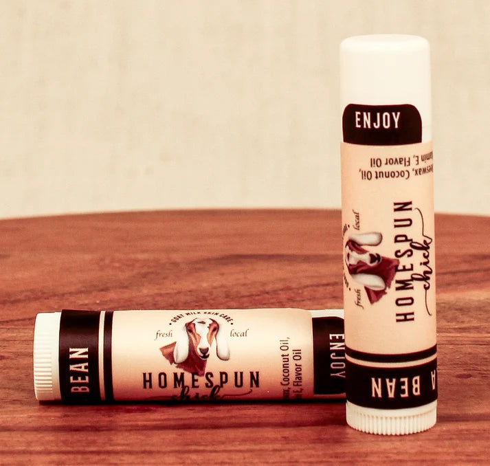 HomeSpun Chick Goat Milk Lip Balm - .15 oz Tube